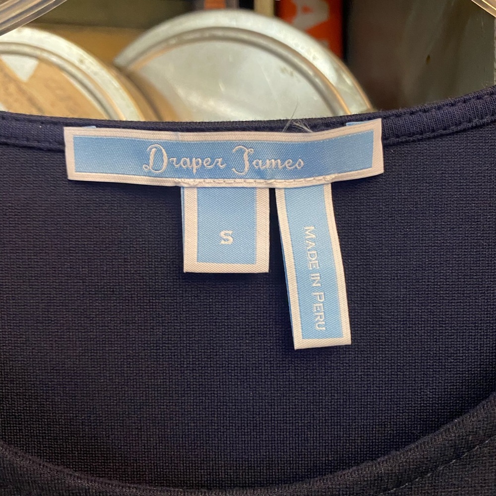 🎀Draper James Navy Bell Sleeve Shift Dress🎀 - Picture 5 of 5